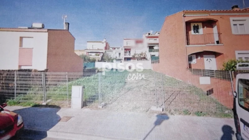 Terreny en venda a Carrer del Baix Llobregat, Palafrugell Poble (Palafrugell) de 85.000 €