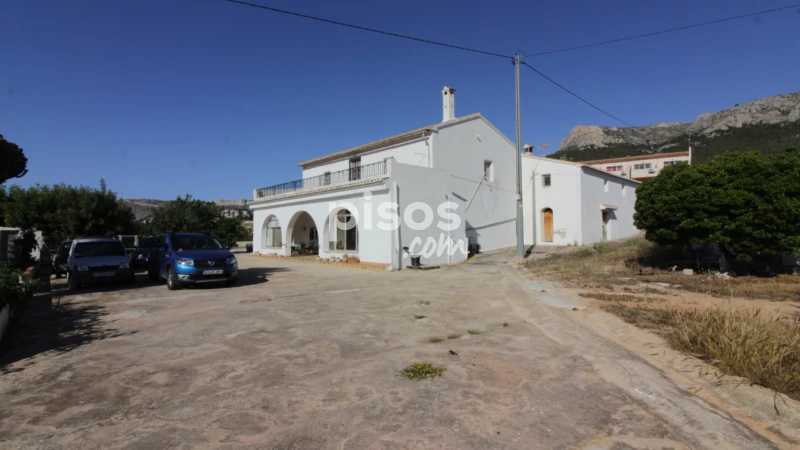 Finca rústica en venta en Cala Manzanera, Las Adelfas-Benicolada-Garduix (Calpe - Calp) de 1.600.000 €