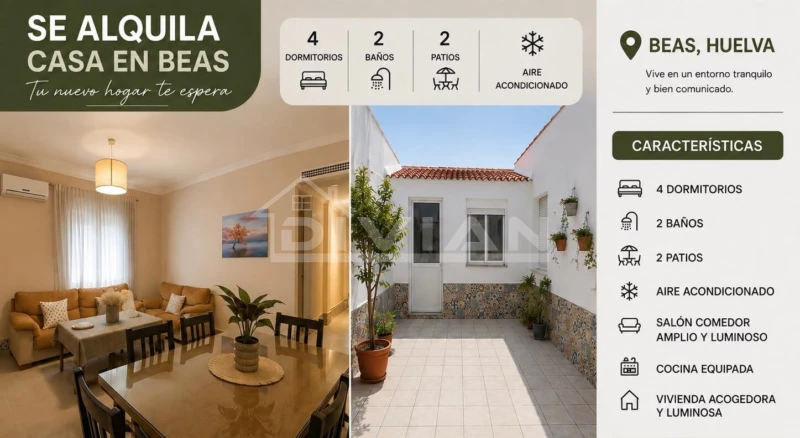 Fotografía del inmueble reportado: 1.200 €/mes — Huelva, Huelva