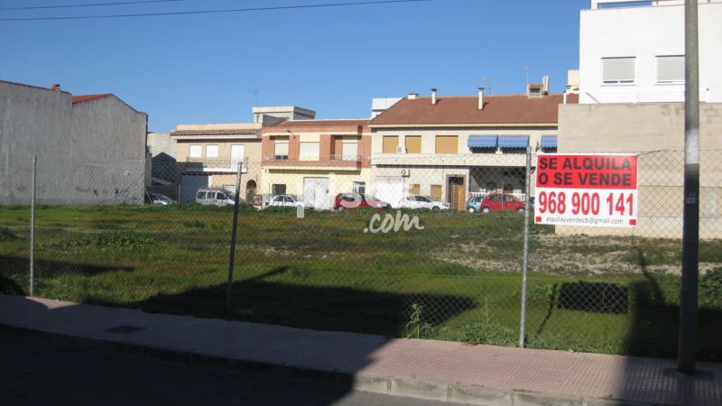 Terreno en venta en Calle de la Luz, 18, Área de Molina de Segura (Molina de Segura) de 1.100 €