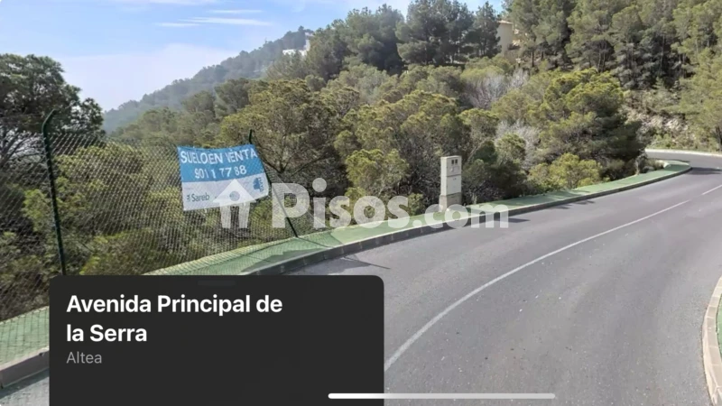 Terreno en venta en Avenida Principal de la Sierra, cerca de Calle Lotería