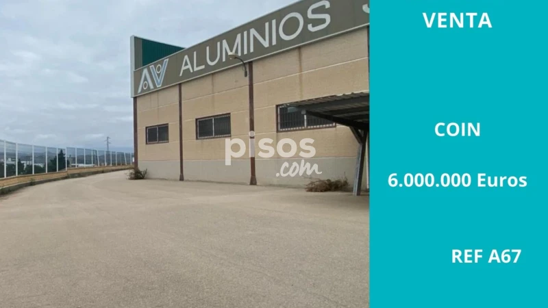 Nave comercial en venta en Carretera Coin-Cartama, Coín de 6.000.000 €