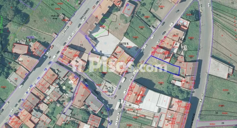 Terreno en venta en Rúa do Castelao