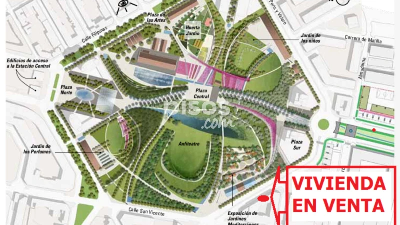 Piso en venta en Avenida Giorgeta, La Raïosa-San Vicente Mártir (Distrito Jesús. València Capital) de 450.000 €