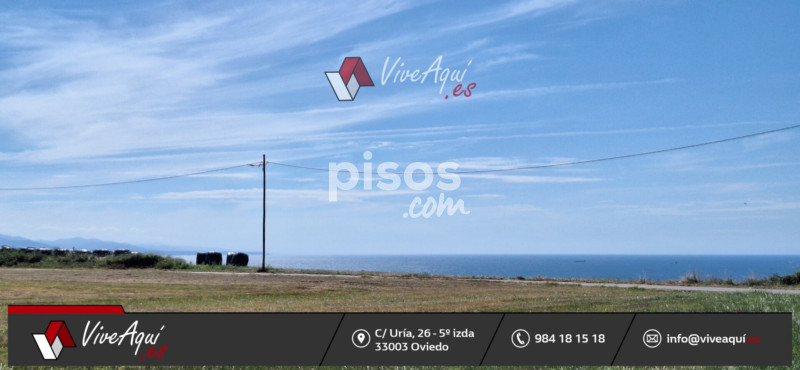 Terreno en venta en Impresionante Finca Edificable Cerca del Mar, Increibles Vistas, Zona Cabo Peñas, Cabo Peñas (Gozón) de 74.000 €