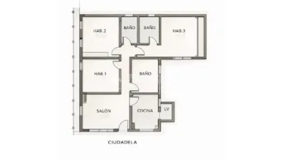 Piso en venta en Reina Victoria-Matadero, Reina Victoria-Matadero (Huelva Capital) de 175.000 €