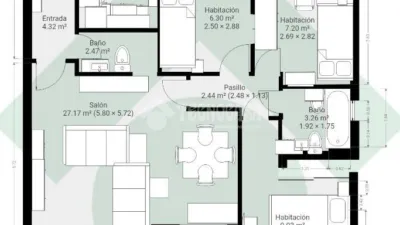 Apartment in Fontenebro-Altavista photo 39