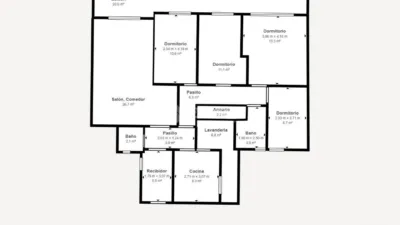 Flat in Centre photo 41