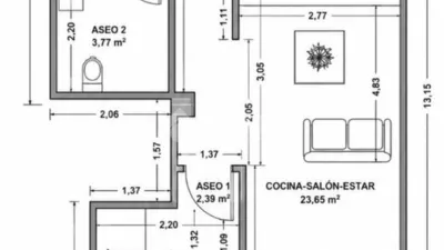 Flat in Centro-Egido photo 21