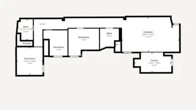 Flat in En Corts photo 34