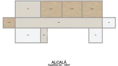 Piso en venta en Las Norias de Daza-San Agustín, Las Norias de Daza-San Agustín (El Ejido) de 124.900 €