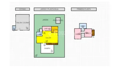 Casa unifamiliar en venta en Alcaudete de La Jara, Alcaudete de La Jara de 214.500 €