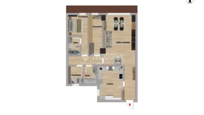 Piso en venta en Santa Eulàlia, Santa Eulàlia (L'Hospitalet de Llobregat) de 419.000 €