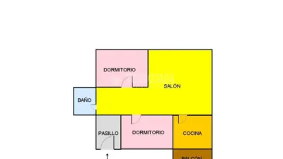 Piso en venta en Calle del Maestro Mingote, Las Fuentes-Cartuja Baja (Zaragoza Capital) de 140.000 €