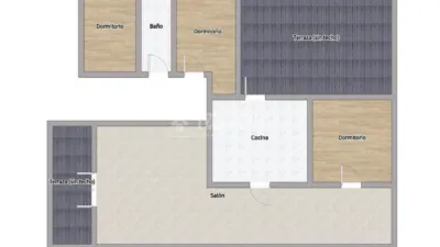 Piso en venta en El Parador de Las Hortichuelas, El Parador de las Hortichuelas (Roquetas de Mar) de 149.900 €