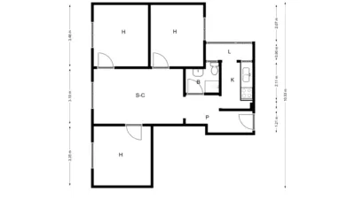 Flat in Maragall photo 2