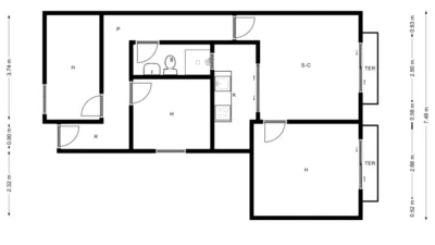 Flat in Centre-Can Mariner photo 2