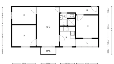 Apartment in Ca n'Anglada photo 2