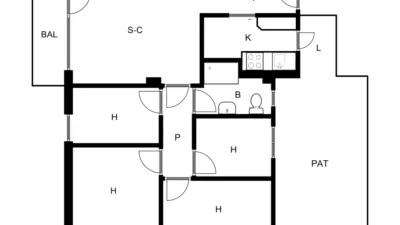 Flat in Gràcia photo 3