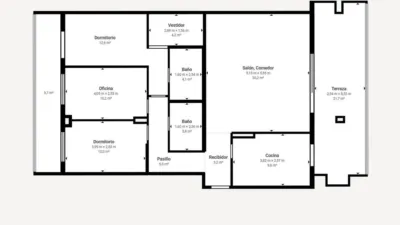 Piso en venta en Calle de Santa Fe, cerca de Calle de Santa Fe, El Rabal (Zaragoza Capital) de 395.000 €