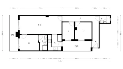 Apartment in Provençals del Poblenou photo 2