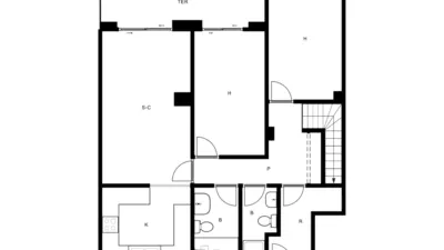 Apartment in Centre photo 2