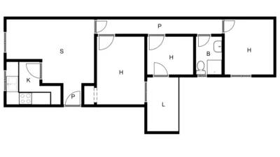 Flat in Les Termes photo 3