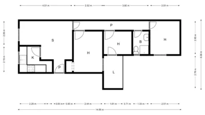 Flat in Les Termes photo 5