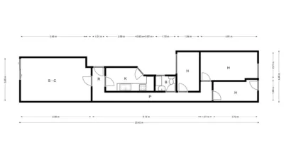 Flat in Centre photo 5