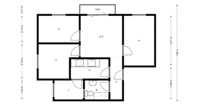 Apartment in Ca n'Oriac photo 3