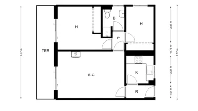 Apartment in Urbanitzacions de Llevant photo 2