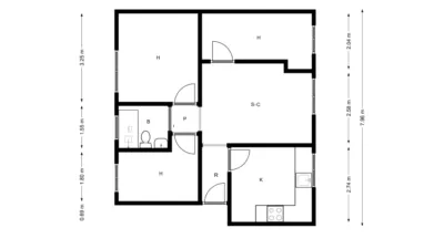 Apartment in Les Termes photo 2