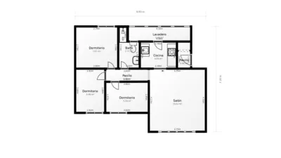 Piso en alquiler en Sant Llorenç, Sant Llorenç (Distrito La Grípia-Sant Llorenç. Terrassa) de 554 €<span>/mes</span>