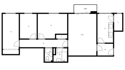 Apartment in Espronceda photo 3