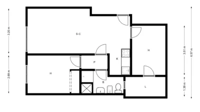 Apartment in La Creu Alta photo 2