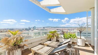Dúplex en venta en Carrer de la Selva de Mar, cerca de Passeig del Taulat, Diagonal Mar-El Front Marítim del Poblenou (Distrito Sant Martí. Barcelona Capital) de 1.795.000 €