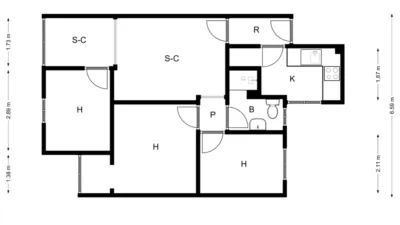 Apartment on Juan XXIII-Rochelambert photo 5