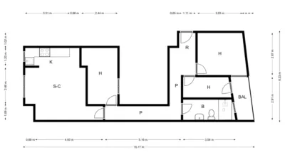 Apartment in Els Merinals photo 2