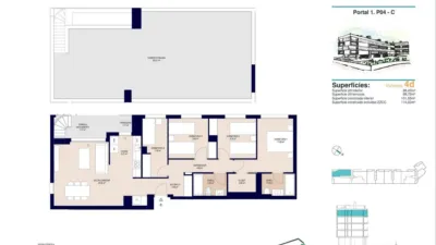 Penthouse in Pau II photo 14