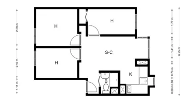 Apartment in Verdun photo 5