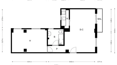 Apartment in La Creu Coberta photo 5