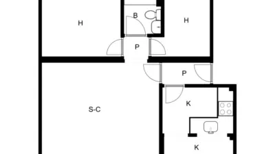 Flat in Les Termes photo 3