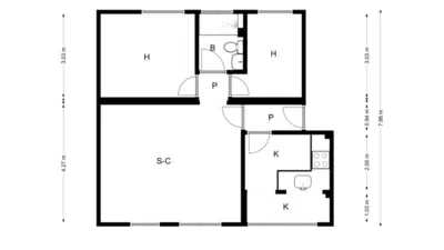 Flat in Les Termes photo 5