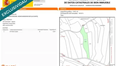Terreno en venta en Monòver - Monóvar - Vista 4
