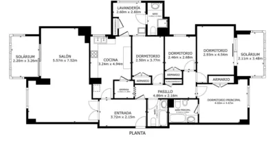 Piso en venta en Plaza Fuero Real de Gran Canaria, Centro (Las Palmas de Gran Canaria) de 545.000 €