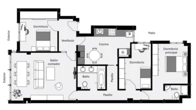Apartment on Calle de los Pintores Zubiaurre photo 21