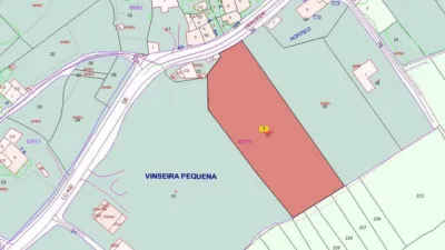 Terreno en venta en Calle Vinxeira Pequena - Vista 2