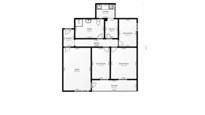 Piso en alquiler en Parla, Parla de 890 €<span>/mes</span>