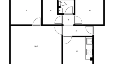 Flat in Les Termes photo 3