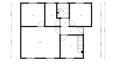 Flat in Les Termes photo 5